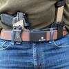 2ND AMEN Brown Tactical Belt for Men - Military Hiking Nylon Gun Belt, Perfect Battle Belt for Men & Women, 1.38" EDC Belt for Everyday Use, Ultimate 620D Cut to Size Gun Belts for Men view 4
