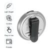 PATIKIL Golf Score Counter, 2 Pack Mini Golf Shot Stroke Attachment Counter Clicker Clip for Golfers Glove Bag Hat, Silver Tone Black view 4