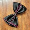 saqulopr Add on Bow for Wedding Dress Decoration Detachable Satin Bowknot (Green-one layer) view 3