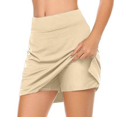 KICILVS Tennis Skirts for Women with Shorts Stretch Sports Gym Skorts Casual Running Skirt Workout High Waist Summer Shorts