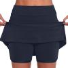 KICILVS Tennis Skirts for Women with Shorts Stretch Sports Gym Skorts Casual Running Skirt Workout High Waist Summer Shorts view 1