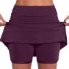 KICILVS Tennis Skirts for Women with Shorts Stretch Sports Gym Skorts Casual Running Skirt Workout High Waist Summer Shorts view 1