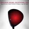 POSSOT Golf Driver Right Handed 470cc Super Lightweight Titanium Driver 10.5 Graphite Senior Red/Gloss Enable Straight Shot or Controlled Cut view 3