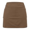 KICILVS Tennis Skirts for Women with Shorts Stretch Sports Gym Skorts Casual Running Skirt Workout High Waist Summer Shorts view 4