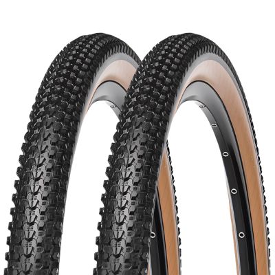 26 x 2.10 Mountain Bike Tire Pair:Replacement Bike Tires 60 TPI 27.5 x 1.95/2.1/2.25, 29 x 2.1/2.25 Inch Compatible with MTB or Off Road Bicycle Pack of 2