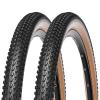 26 x 2.10 Mountain Bike Tire Pair:Replacement Bike Tires 60 TPI 27.5 x 1.95/2.1/2.25, 29 x 2.1/2.25 Inch Compatible with MTB or Off Road Bicycle Pack of 2 view 1