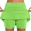 KICILVS Tennis Skirts for Women with Shorts Stretch Sports Gym Skorts Casual Running Skirt Workout High Waist Summer Shorts view 1