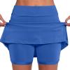 KICILVS Tennis Skirts for Women with Shorts Stretch Sports Gym Skorts Casual Running Skirt Workout High Waist Summer Shorts view 1