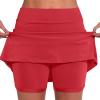 KICILVS Tennis Skirts for Women with Shorts Stretch Sports Gym Skorts Casual Running Skirt Workout High Waist Summer Shorts view 1