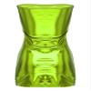 ACSUSS Womens Strapless Mini Dress Party Tube Mini Corset Bandeau Tops Shiny Dancing Dresses Fluorescent Green One Size view 4