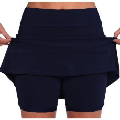 KICILVS Tennis Skirts for Women with Shorts Stretch Sports Gym Skorts Casual Running Skirt Workout High Waist Summer Shorts
