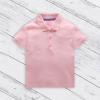 Baby Boys and Toddler Short Sleeve Solid Color Polo Shirt, Uniform Shirt for Little Boys Collared (Pink, 7-8 Years) view 3