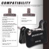BUCKLOS Bike Disc Brake Pads - Bicycle Disk Brake Pads for Zoom/Shimano Deore XT XTR LX SLX Hone Alfine Saint for Ebike/Mountain Bike/Electric Bike/Road/Scooter(Resin) view 3