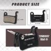 BUCKLOS Bike Disc Brake Pads - Bicycle Disk Brake Pads for Zoom/Shimano Deore XT XTR LX SLX Hone Alfine Saint for Ebike/Mountain Bike/Electric Bike/Road/Scooter(Resin) view 4