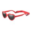 SJBNCai Baby Sunglasses Flexible Polarized Heart Shaped Sunglasses with Strap for Toddler Newborn Infant Ages 0-24 Months view 1