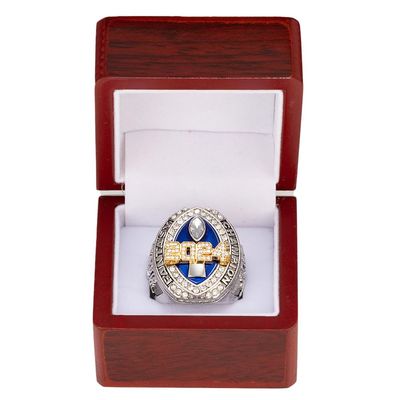 Kuseli 2024 Massive Fantasy Football Championship Trophy Ring FFL WINIER MVP Collectible Gift (13,with Box)