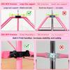 MARFULA Kip Bar Folding Gymnastic Bar with 5 FT Base Length 9 Height Levels Gymnastic Training Bar for Girls and Boys Between 3-9 Years Old at Home and Club Use view 2