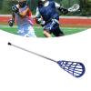 HOHXFYP Beginners Lacrosse Stick, Long Pole Lacrosse Stick with Mesh Pocket, Lightweight Aluminum Alloy Lacrosse Complete Sticks for Skill Development,Practice, Blue view 4