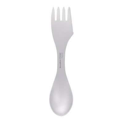 Boundless Voyage Titanium Spork Camping Spoon Fork Knife Combo with Bag Reusable Travel Utensils Ultralight Portabale Flatware for Outdoor Backpacking Hiking Picnic