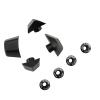 DJC Components AL7075 Chainring Decor Bolt Covers for 105 R7000 R8000 R7100 R8100 R9100 R9200 FC-5800 6800 9000 4 Bolt Road Bike Crank Caps Screws Repair Parts (Bolts Covers for R9200) view 2