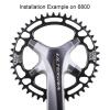 DJC Components AL7075 Chainring Decor Bolt Covers for 105 R7000 R8000 R7100 R8100 R9100 R9200 FC-5800 6800 9000 4 Bolt Road Bike Crank Caps Screws Repair Parts (Bolts Covers for R9200) view 3
