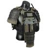 Tactical Armor Set, 1Pair Shoulder Armor, 1Pair Arm Guards, 1Pcs Crotch Protector 500D Tactical Gear Medieval Samurai Combat Armor Protector for Cosplay (Without Vest) view 1