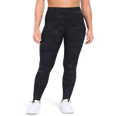 Colorfulkoala Women's High Waisted Tummy Control Workout Leggings Full Length Ultra Soft Yoga Pants 28" Pattern Leggings (S, Splinter Camo)