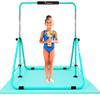MARFULA Kip Bar Folding Gymnastic Bar with 5 FT Base Length 9 Height Levels Gymnastic Training Bar for Girls and Boys Between 3-9 Years Old at Home and Club Use view 1