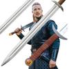 Viking Cutlery Handmade Viking King Serpent-Breath Sword of Uhetred | The L.S.T Kingdom Viking Sword Norse Replica Viking Sword | Best Gift for Men view 1