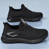 IWIHMIV Mens Casual Sneakers Mens Running Shoes Walking Tennis Shoes Slip On Breathable Lightweight Sports Sneakers Outdoor Shoes (Black, 10) view 4
