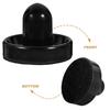 Abaodam Mini Air Hockey Pucks and Paddles Ice Hockey Pucks Goal Handles Paddles Replacement Game Tables Accessories Parts Set Black view 3