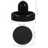 Abaodam Mini Air Hockey Pucks and Paddles Ice Hockey Pucks Goal Handles Paddles Replacement Game Tables Accessories Parts Set Black view 4