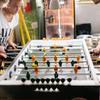 POPETPOP 3pcs Foosball Pole Replacement Foosball Table Pole Metal Machine Operation Table Soccer Bar Rod Desktop Machine Accessories Parts for Standard Table view 2