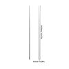POPETPOP 3pcs Foosball Pole Replacement Foosball Table Pole Metal Machine Operation Table Soccer Bar Rod Desktop Machine Accessories Parts for Standard Table view 4