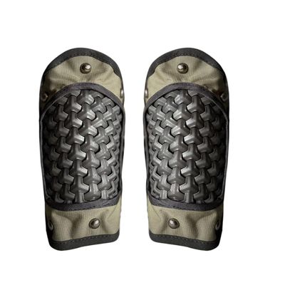 Actualia Tactical Arm & Wrist Armor Protector, Medieval Warrior Knight Samurai Military Airsoft Protective Guards Defense Gear, 500D (Without Vest) - 2 Pieces