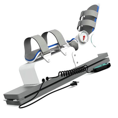 HONGYOU Ankle Joint Rehabilitation Training Device, Electric Ankle Joint Trainer with Remote Control, 40 Full Angle Exercise, for Fractures, Postoperative, Joint Stiffness