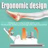 HONGYOU Ankle Joint Rehabilitation Training Device, Electric Ankle Joint Trainer with Remote Control, 40 Full Angle Exercise, for Fractures, Postoperative, Joint Stiffness view 3