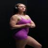Aoxjox Women's Workout Sports Bras Fitness Trinity Ivy Low Impact Bra Yoga Crop Tank (Chive Blossom, X-Small) view 2