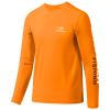 BASSDASH Youth Fishing T Shirts UPF 50+ Long Sleeve Performance UV Protection Tee for Boys Girls view 1