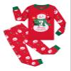 Joyond Boys Girls Christmas Pajamas Kids Snowman Pjs Sets Cotton Toddler Clothes Sleepwear,Santa Claus, Red, Size 2T view 1
