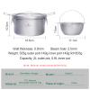 Boundless Voyage Titanium Pot Multifunctional Rice Cooker 2L+0.9L Pot Set Ultralight Outdoor Camping Cookware view 3