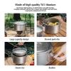 Boundless Voyage Titanium Pot Multifunctional Rice Cooker 2L+0.9L Pot Set Ultralight Outdoor Camping Cookware view 4