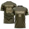 Customized Soccer Jersey Sets Camo Green for Men Boys Women, Personalized Soccer T-Shirts and Shorts Football Uniforms with Name Logo Number Printed, Design Sports Team Jerseys for Adults Youth view 2
