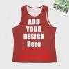 scocici Custom Muscle Shirts Sleeveless t Shirt Athletic Tank Top Add Your Design Photo Text Logo Summer Beach Soft Sport Tee Style02, 3X-Large view 3