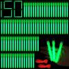 150 Pcs Green Glow Sticks Bulk 4 Inch Emergency Bright Light Sticks with Lanyard Fishing Glow Sticks 12 Hours Duration Camping Glow Sticks for Rave Easter Halloween Christmas New Year Concert Decor view 1