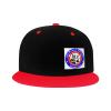 Buchanan County Va Seal Snapback Hats for Men Baseball Cap Trucker Flat Brim Hat Golf Hat Red view 2