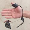 Srutueo Archery Thumb Ring Finger Guard for Hunting Target Recurve Bow Cow Skin Soft Leather Protector Glove view 4