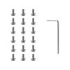KGRHJSA Bottom Battery Cover Screws Compatible with Ninebot MAX G30 G30D G30LP Electric Scooter Stainless Steel Metal Screw with Screw Repair Parts view 3