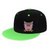 American Eagle Badge Snapback Hats for Men Baseball Cap Trucker Flat Brim Hat Golf Hat Green view 1