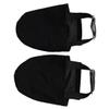 Srutueo 2 Pieces Bowling Shoe Covers Shoe Sliders for Bowling Shoes Dry Men Women Shoe Protector Covers Shoe Accessories, black view 1